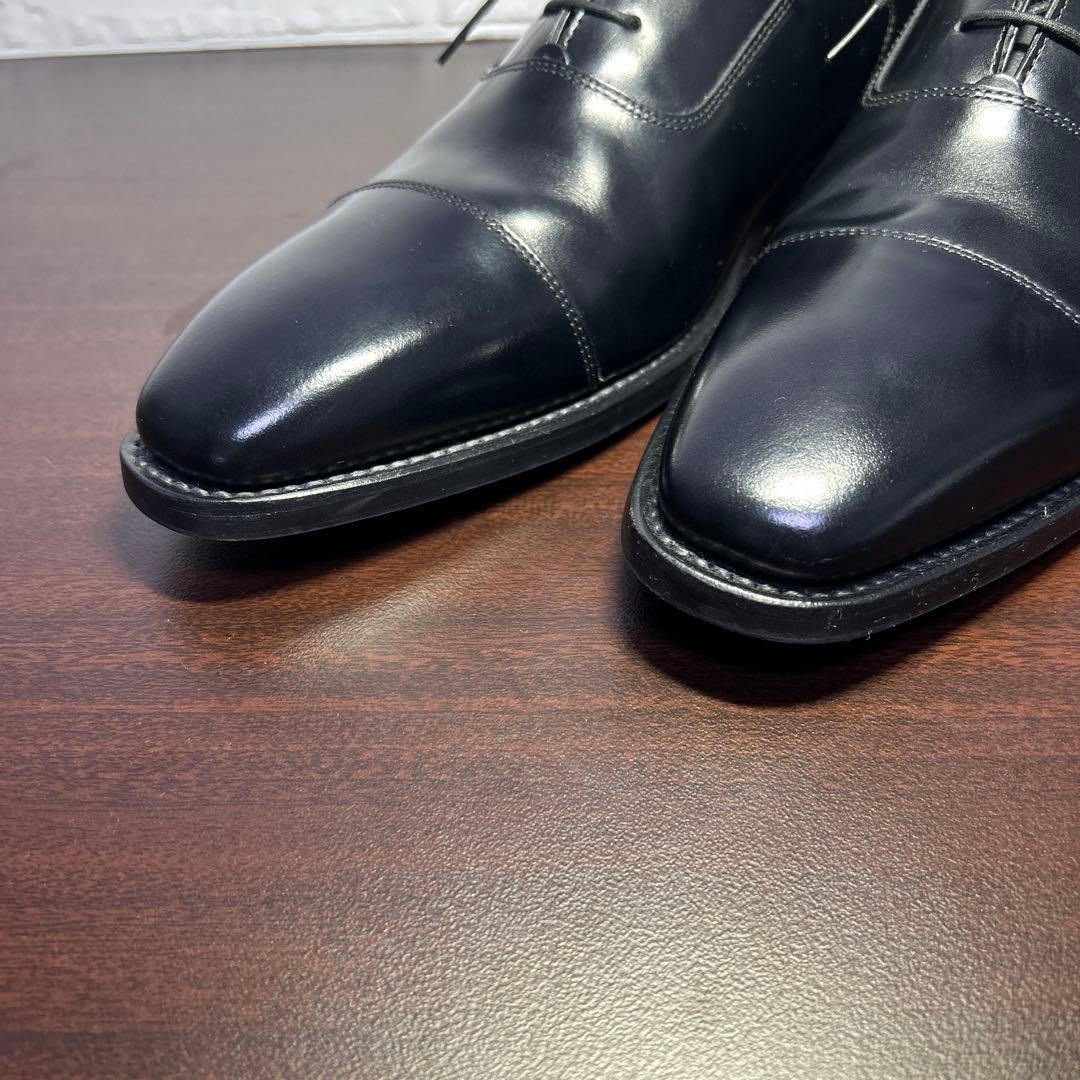 未使用級　REGAL リーガル　ストレートチップ　10GR ブラック　内羽根式