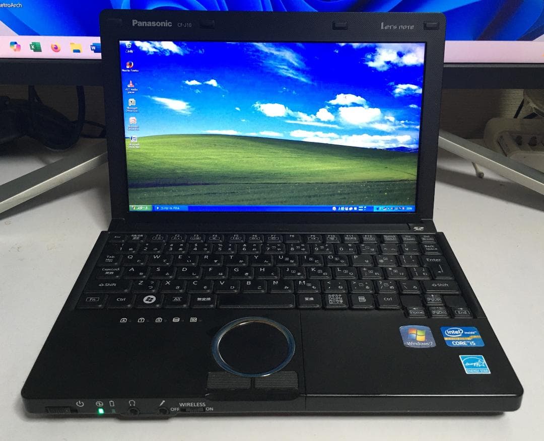 Let’s note J10 CF-J10EWHDS WindowsXP