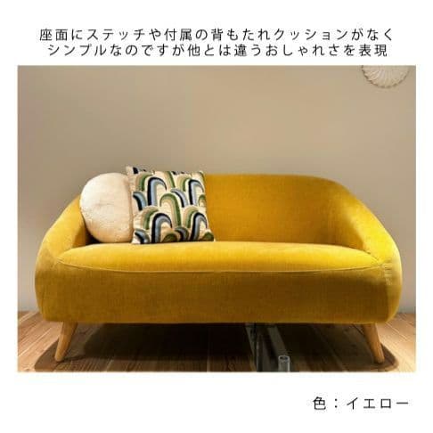 t*a様 地域限定販売 一都三県　ソファ　NOCE　ALEXIA　2人掛け イエ