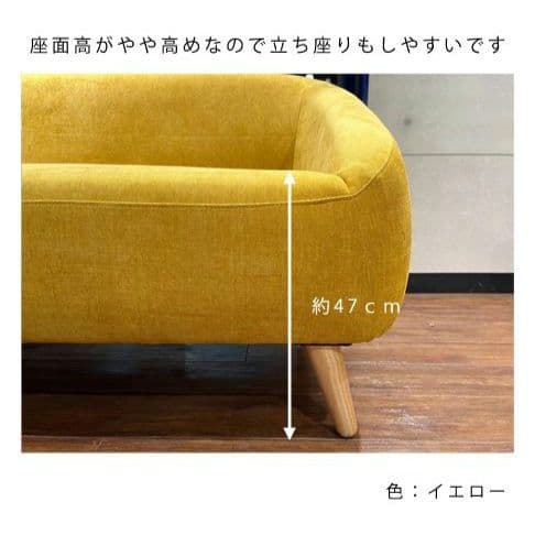 t*a様 地域限定販売 一都三県　ソファ　NOCE　ALEXIA　2人掛け イエ