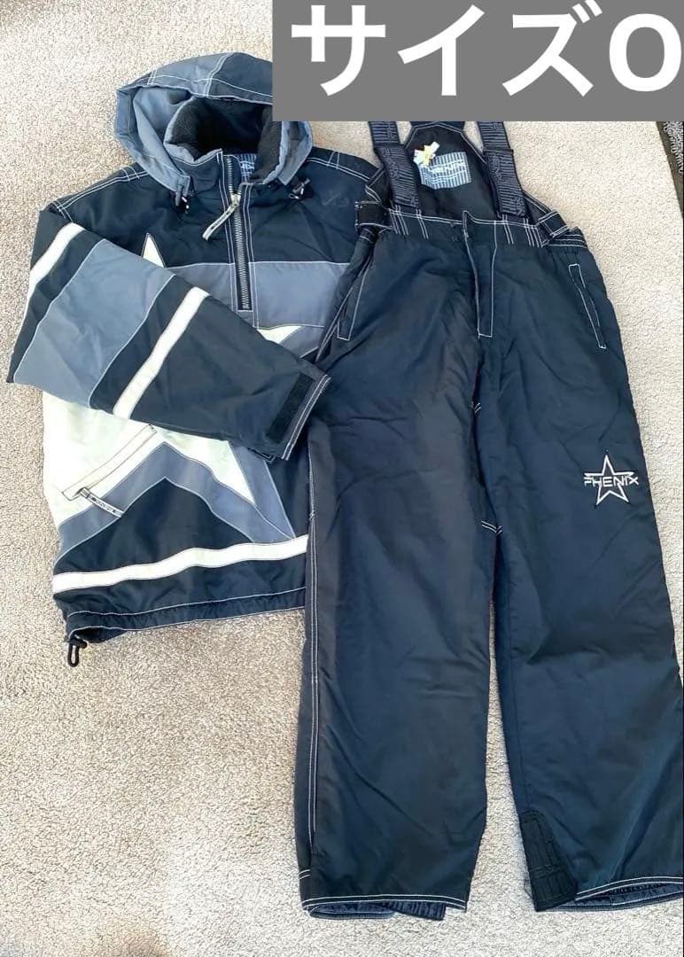 【希少 phenix】スキーウェア スノボウェア セットアップ　レトロ