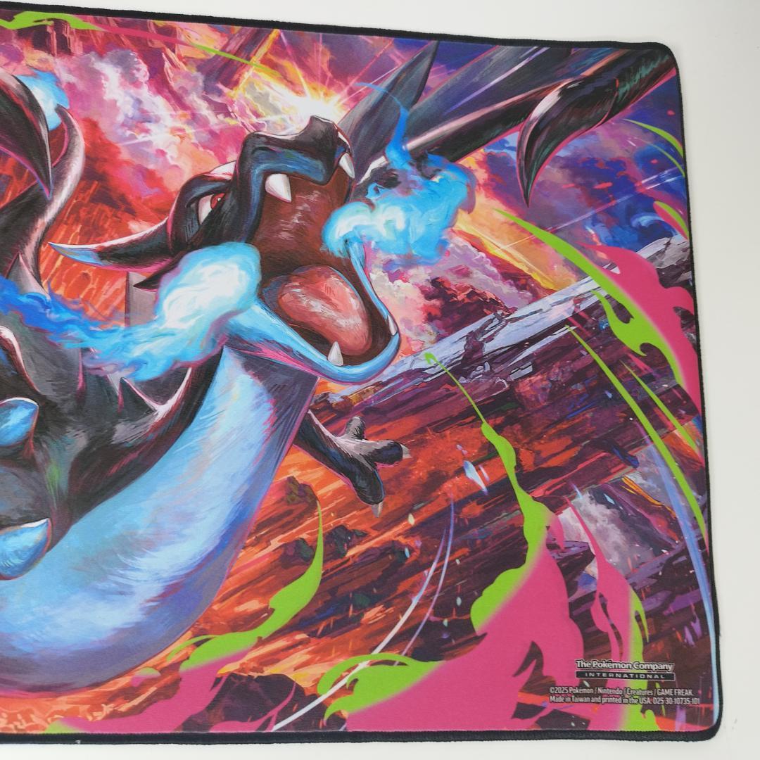 ポケモン メガリザードン X プレイマット UPC 2025 UPC I13E