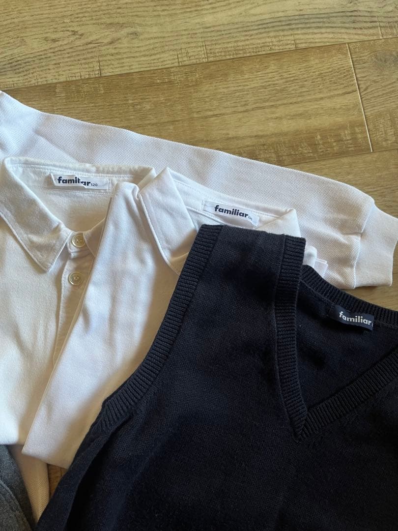 familiar 小学校受験セット　120サイズ