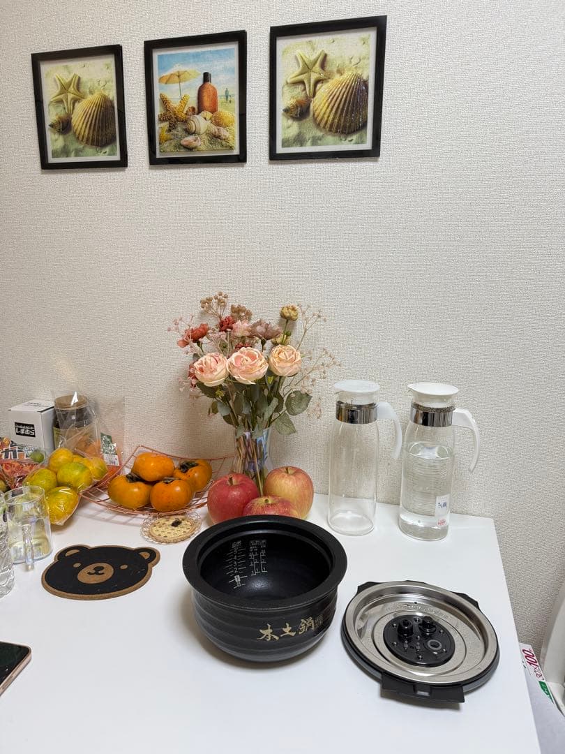 JPL-S100の内釜、内ぶた、2点セットです。