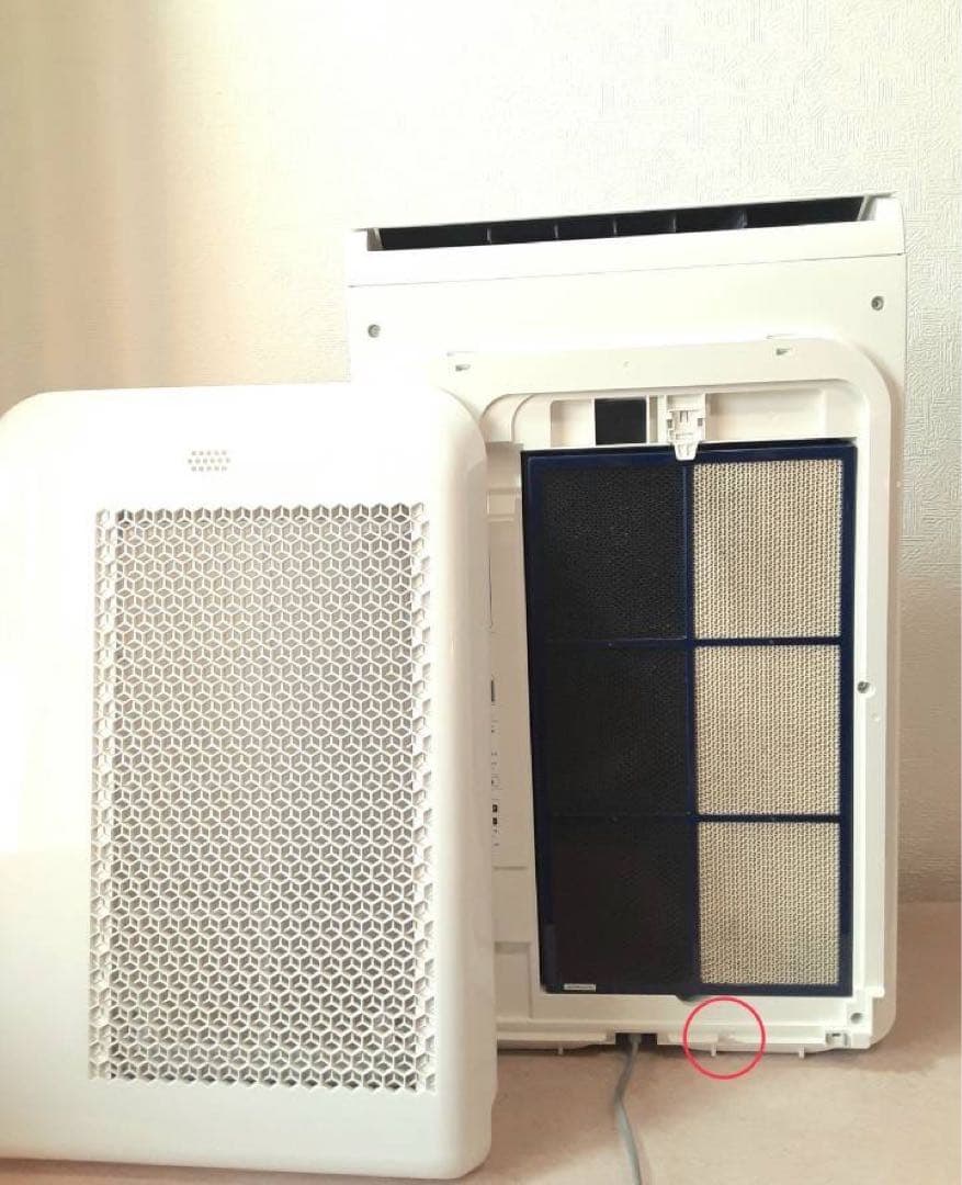 シャープ 加湿空気清浄機 KI-JX75-W プラズマクラスター