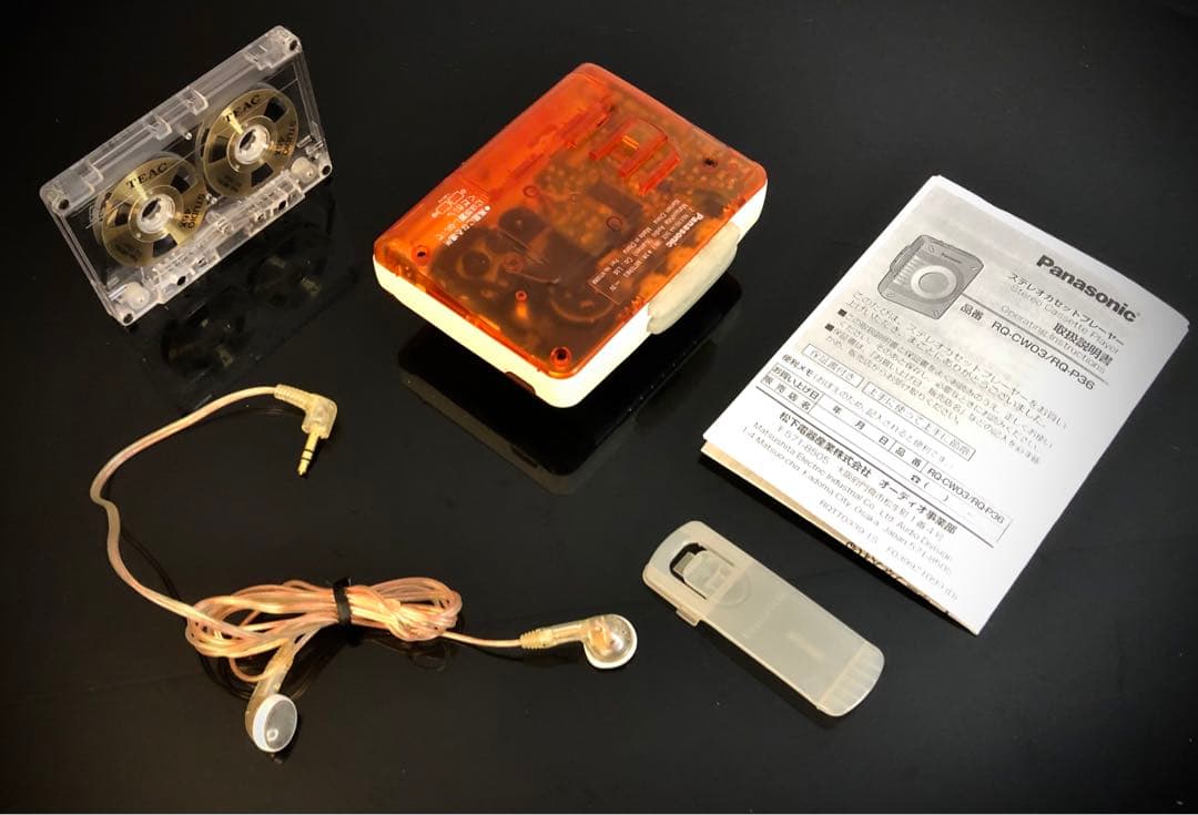 カセットプレーヤー Panasonic RQ-CW03「 整備済み、完動美品」
