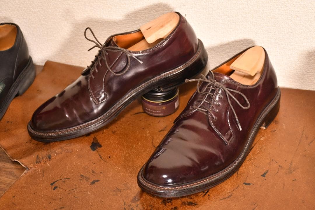 靴 ALDEN #990 cordovan 8B/D 26cm