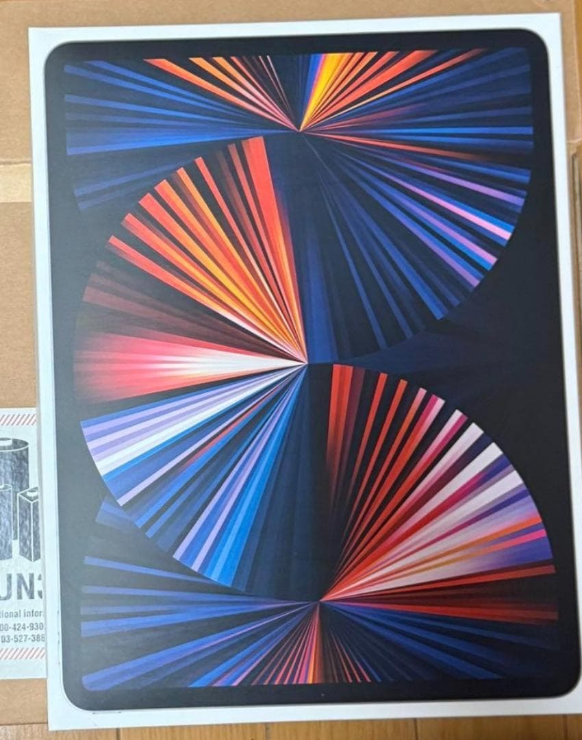 Apple iPad12.9　m1 (第5世代)スペースグレー 本体