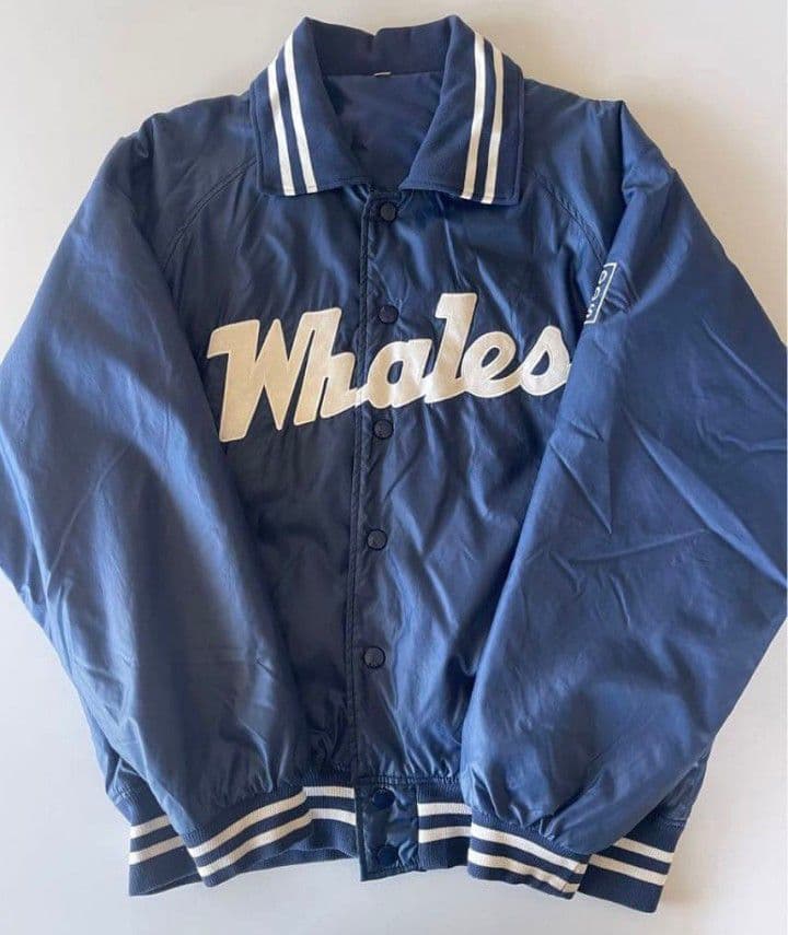 【希少】大洋ホエールズ　スタジアムジャンパー　ブルゾン