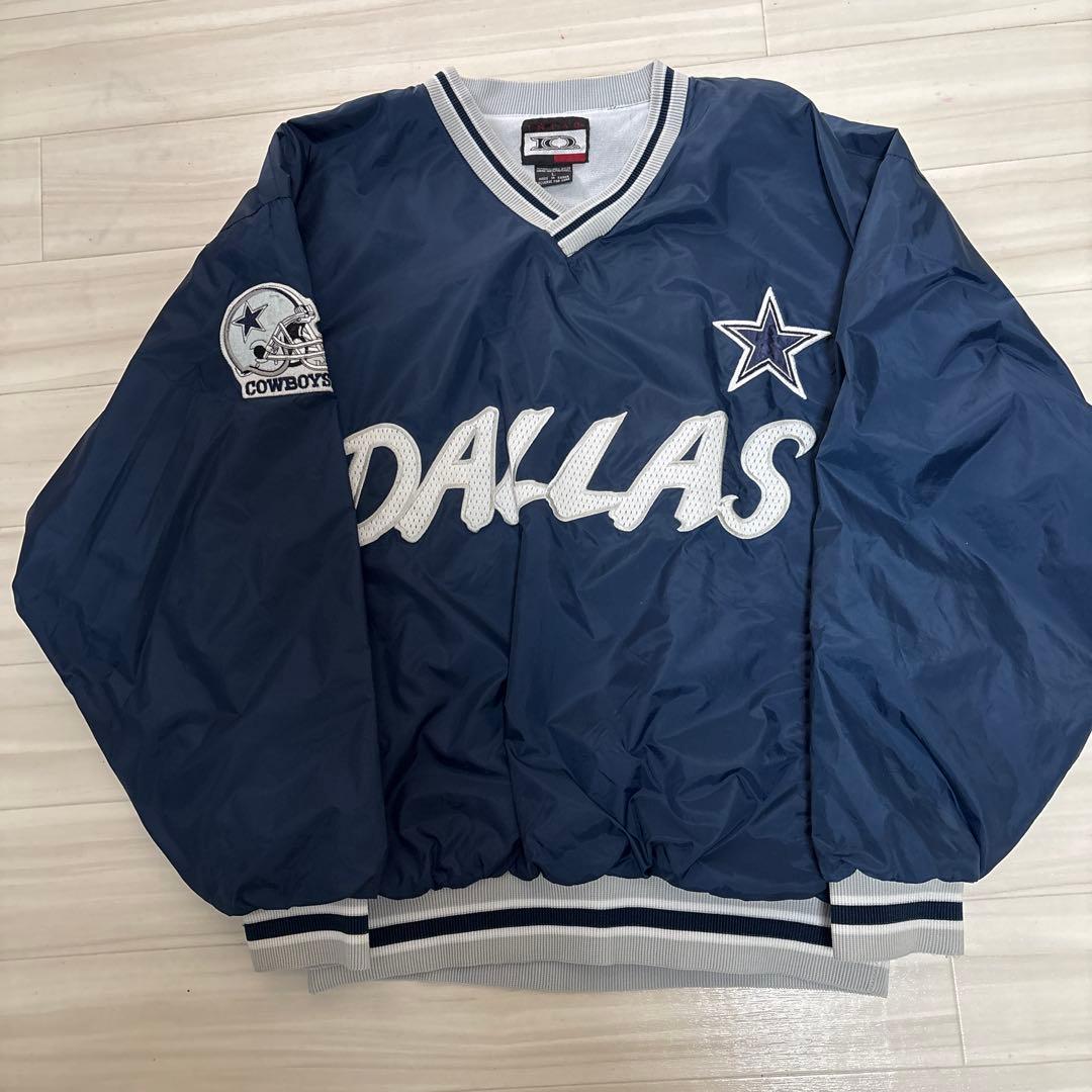 NFL ダラスカウボーイズ　ナイロンプルオーバー
