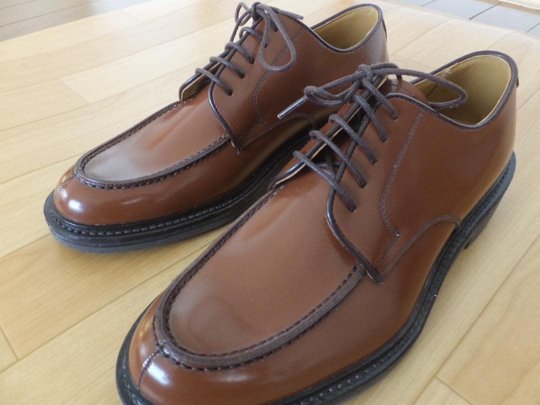 美品 REGAL リーガル Uチップ JU15 ブラウン ２５．５cm