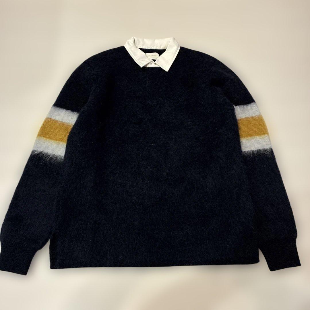 極美品 aime leon dore モヘア ウール 襟付き プルオーバー