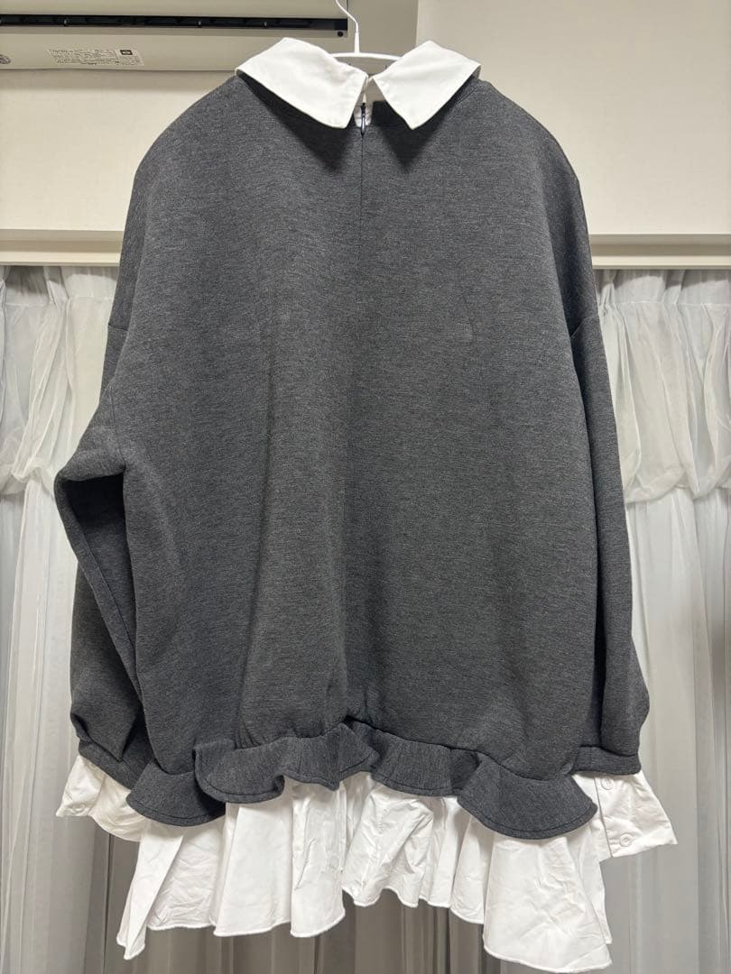 FickleBebe フィクルべべ　レイヤードスクールワンピース