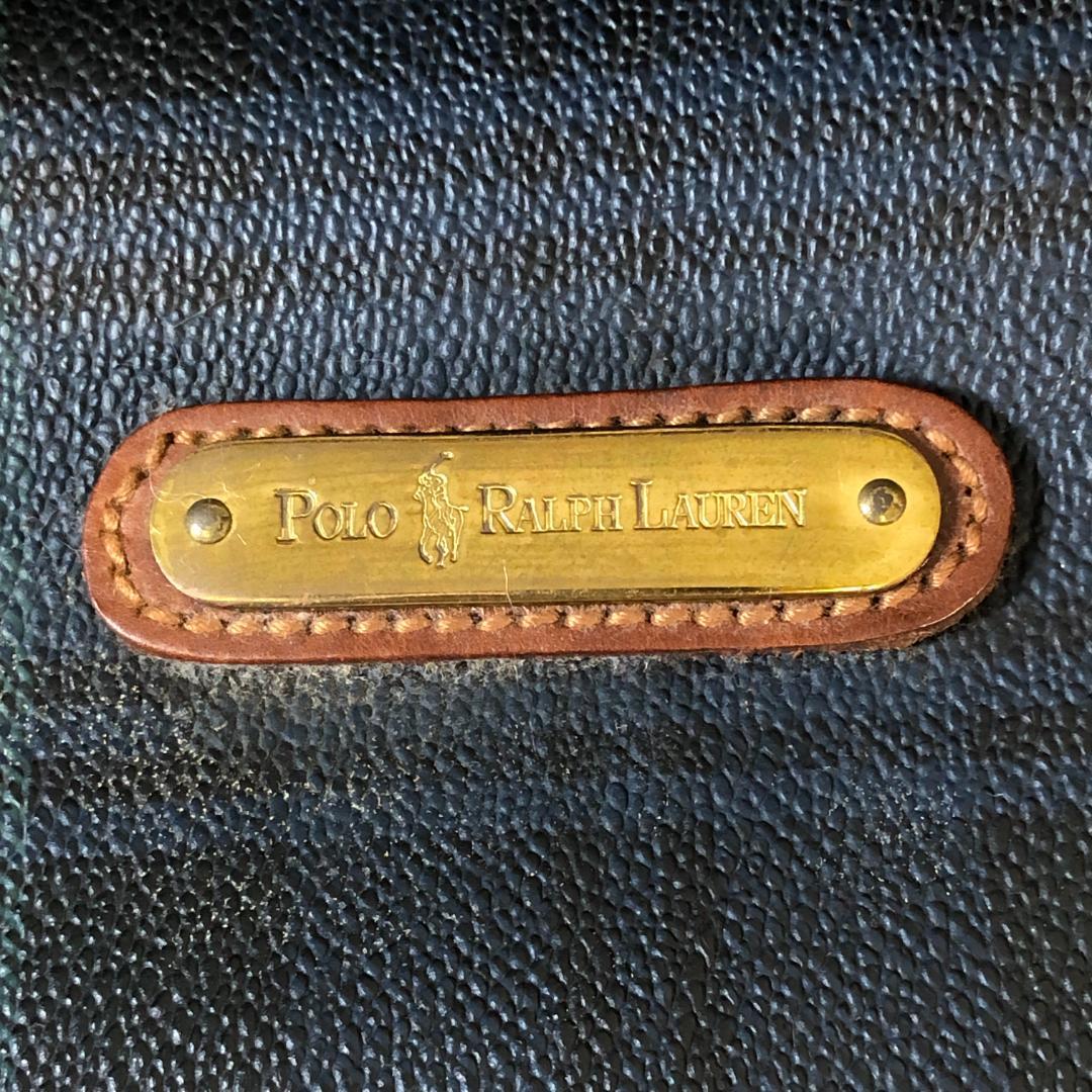 ポロラルフローレン ブラックウォッチ ボストンバッグ 2way