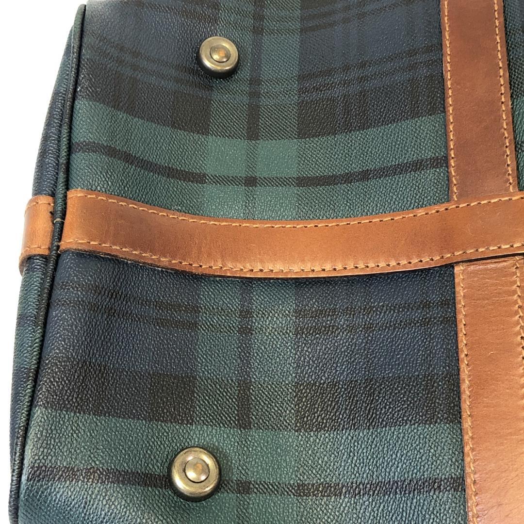 ポロラルフローレン ブラックウォッチ ボストンバッグ 2way