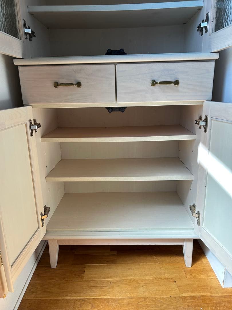 食器棚　マナベインテリアハーツ 【食器類は付属しません】