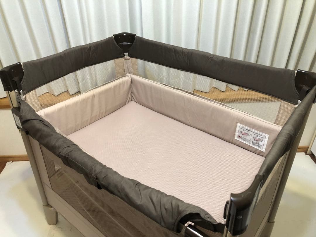 【早いもの勝ち】【美品】アップリカ ココネルエアー 新生児用ベビーベッド