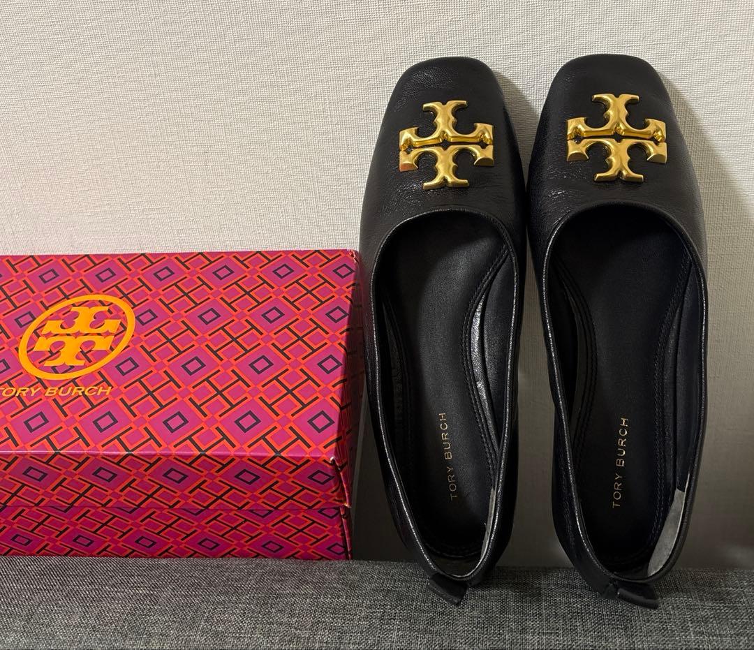 美品 トリーバーチ TORY BURCH エクレア ELEANOR BALLET