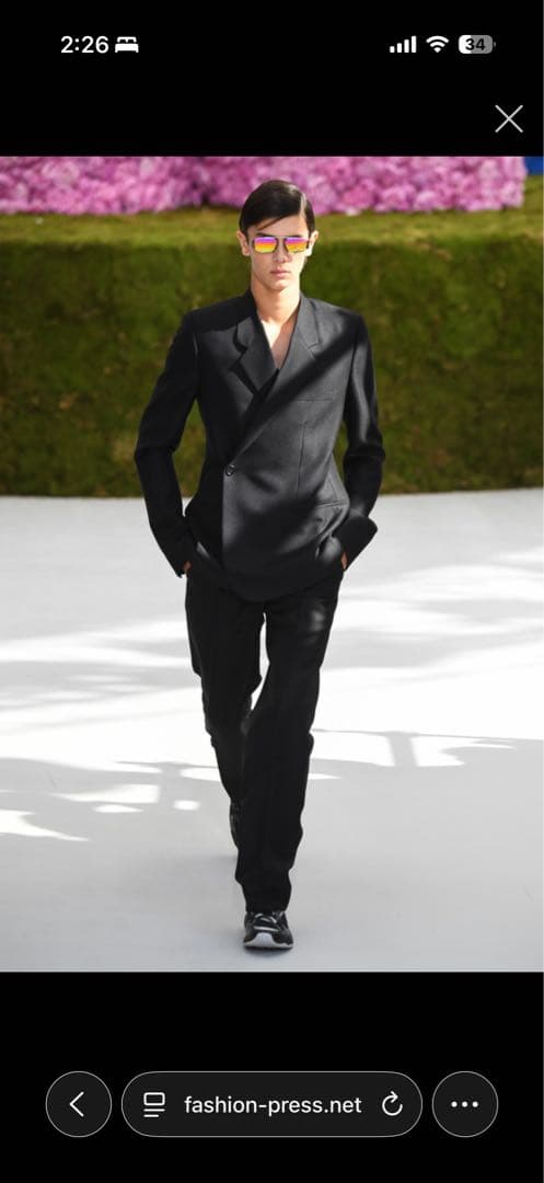 dior 2019 セットアップ　46 キムジョーンズ期