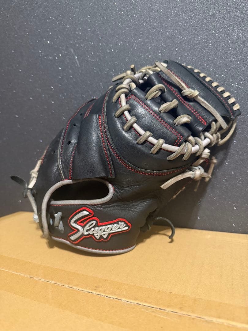 ★美品★ 久保田スラッガー JCSP 少年用 キャッチャーミット 限定 店舗別注