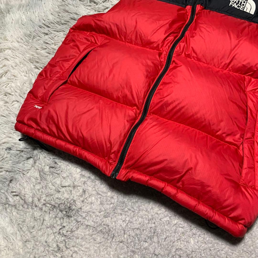 美品 THE NORTHFACE ザノースフェイス 700フィル ダウンベスト