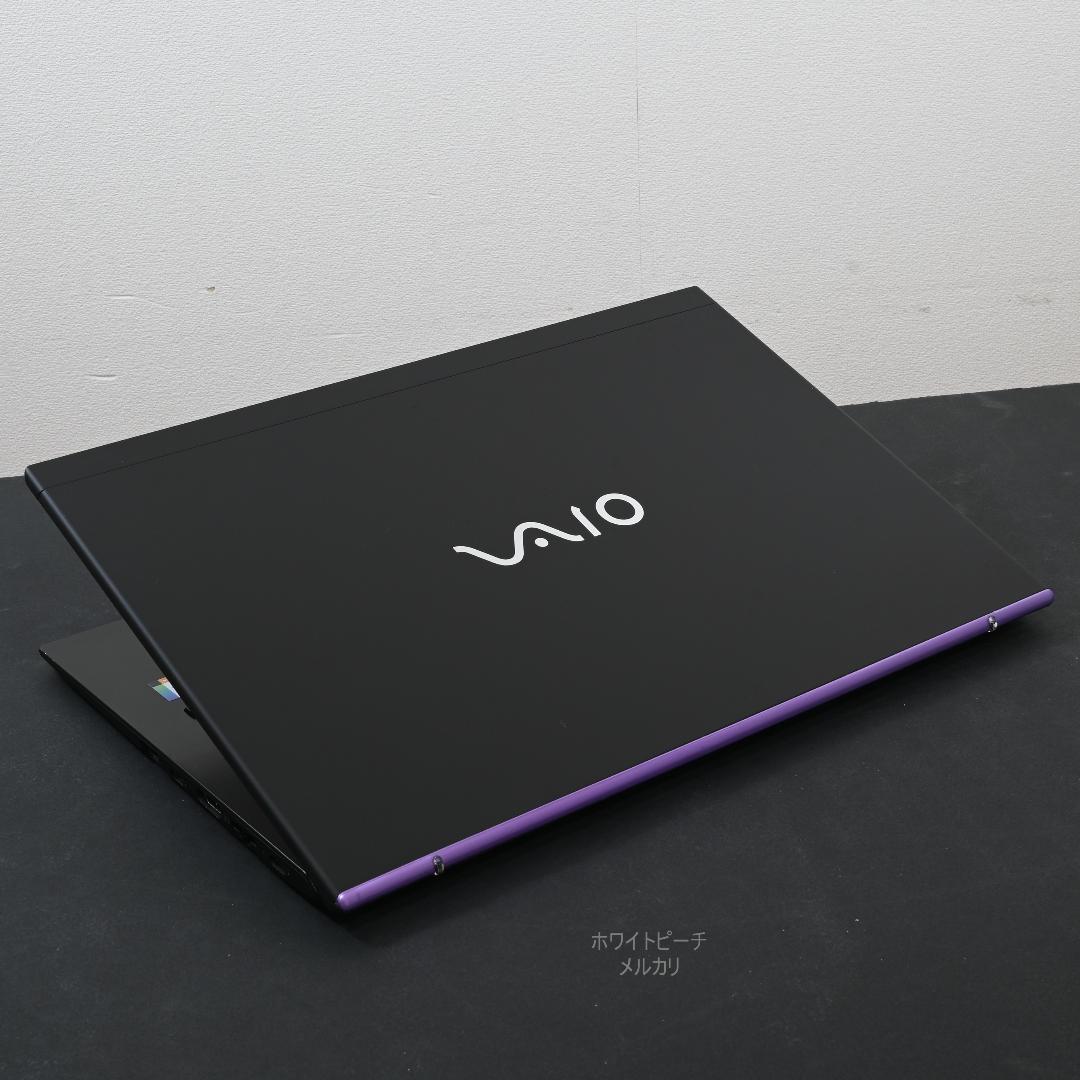美品Vaio pro PK 11世代 i5 16G 512G 紫に光るキーボード
