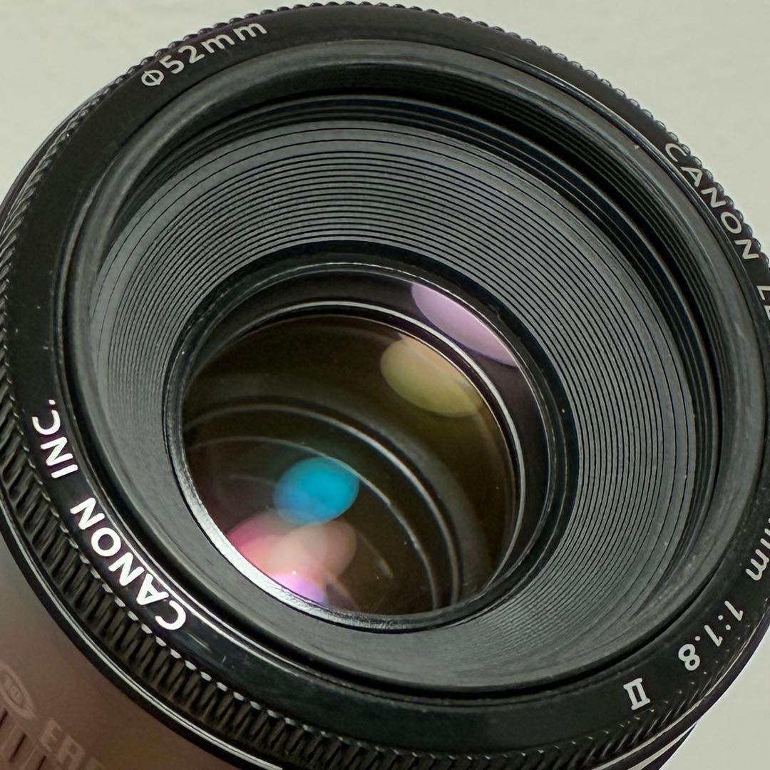 ⭐️美品⭐️キャノン Canon EF50mm 1:1.8 II 単焦点レンズ