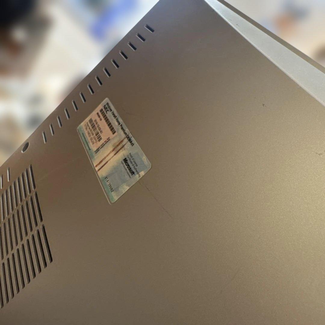 NEC Valuestar デスクトップPC ホワイト　 VN790TG6W