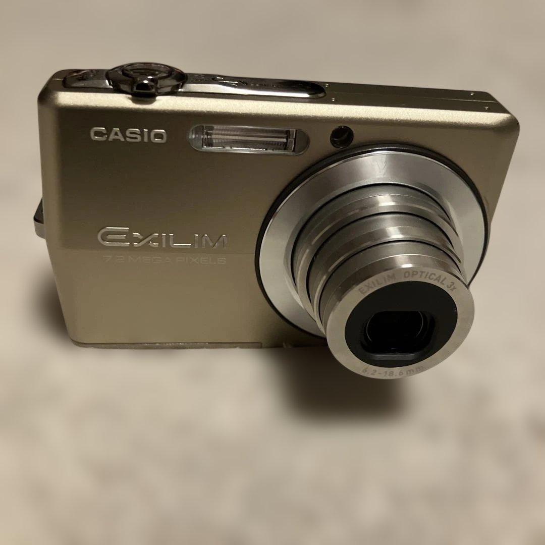 デジカメ　CASIO E-PL1 シルバー 本体と付属品　動作確認済