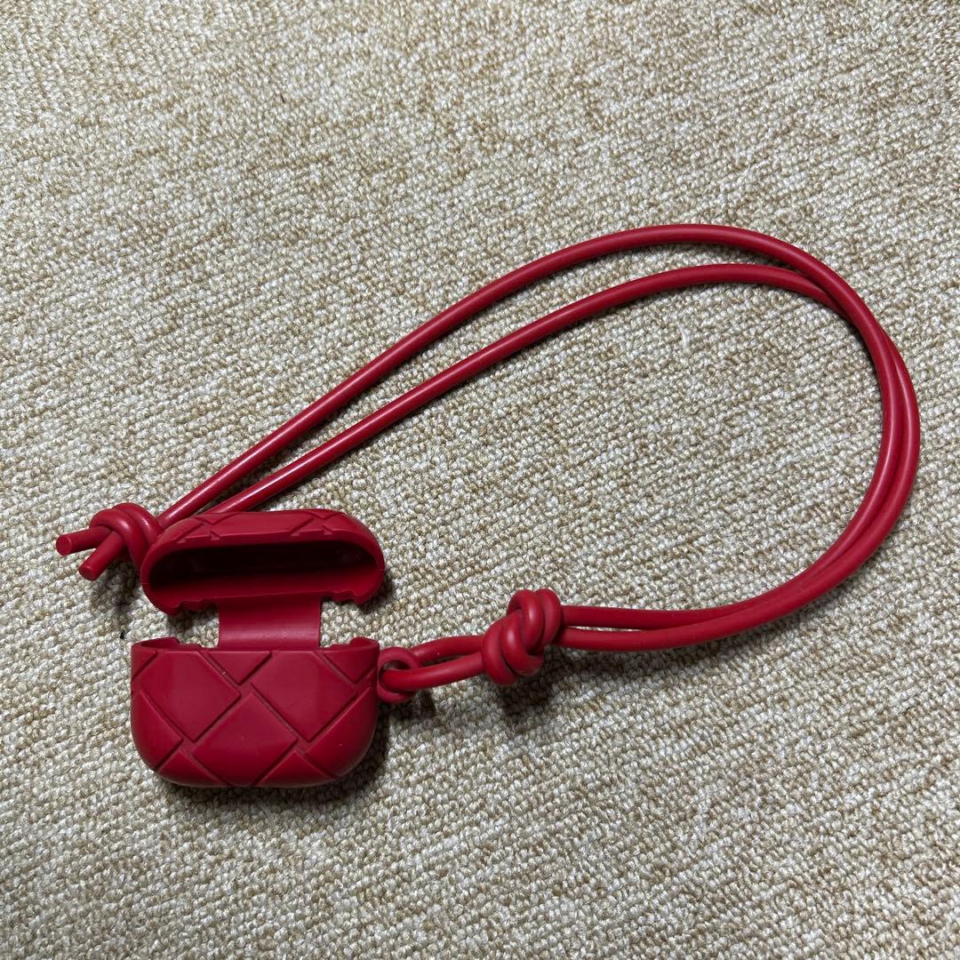 Bottega Veneta イヤホンケース レッド