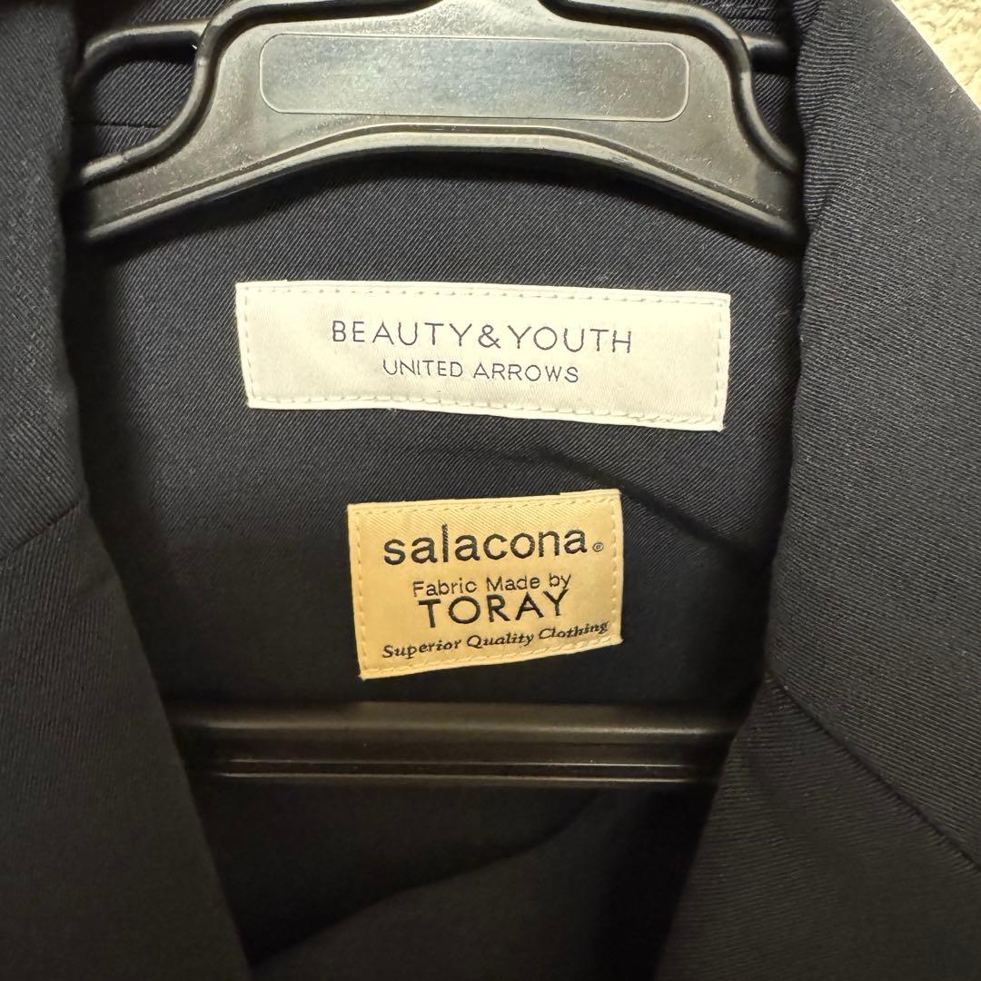 B&Y ユナイテッドアローズ　TORAYsalacona セットアップスーツ　M