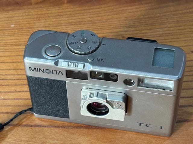 ミノルタ　tc-1 minolta シルバー　ジャンク品