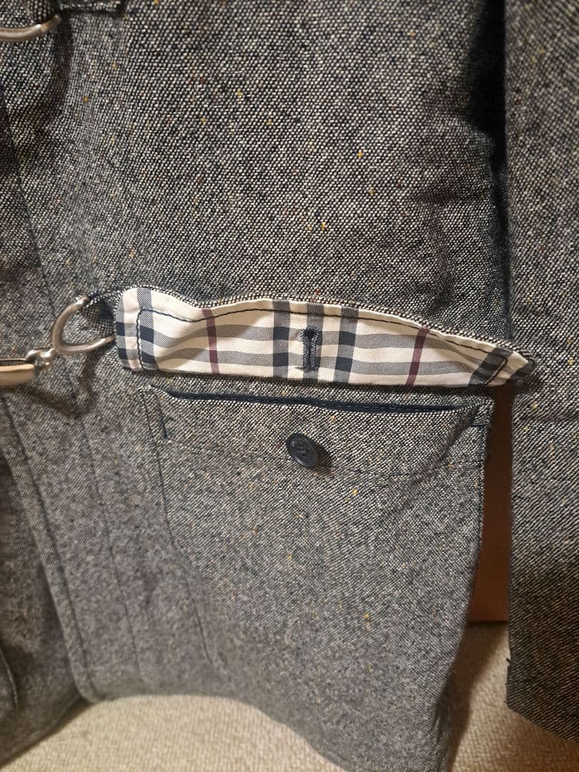 ☆かまどたんじろう☆さん専用　メタルフックダッフル　バーバリーブラックレーベル