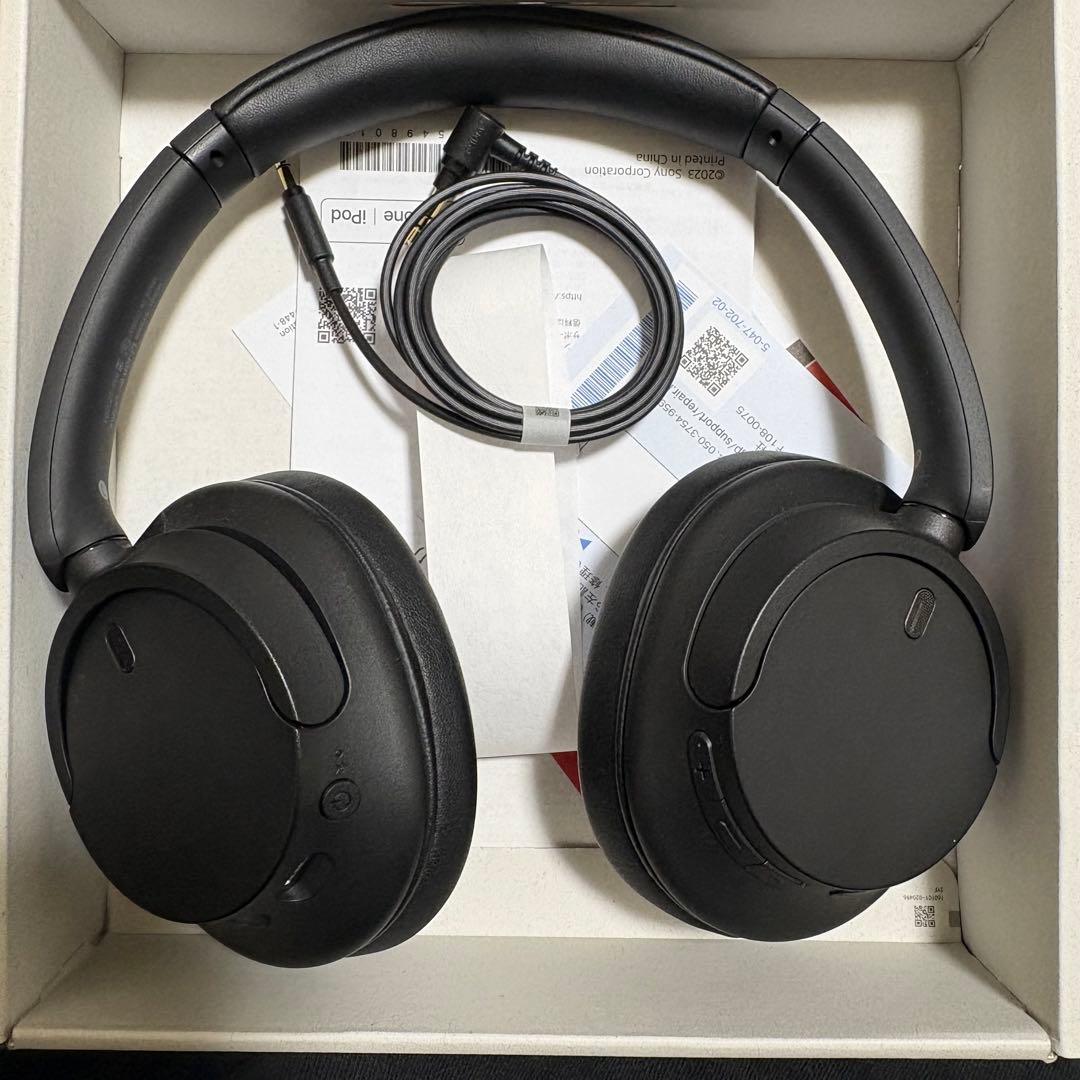 傷なし SONY WH-CH720N ワイヤレスヘッドホン