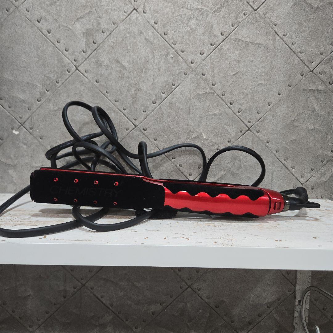 新品未開封 CHEMISTRY P-UP XTERAテラヘルツ アイロン レッド