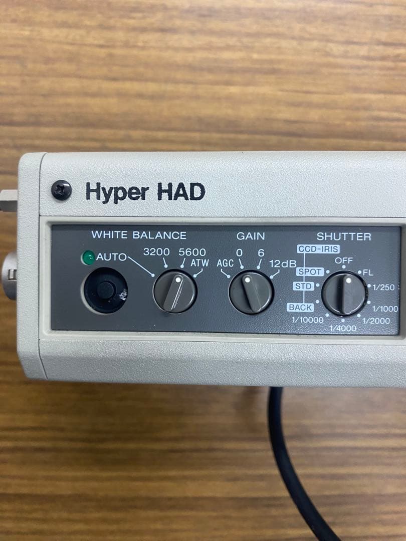 【SONY】CCD-IRIS/RGB 高性能CCD カメラ