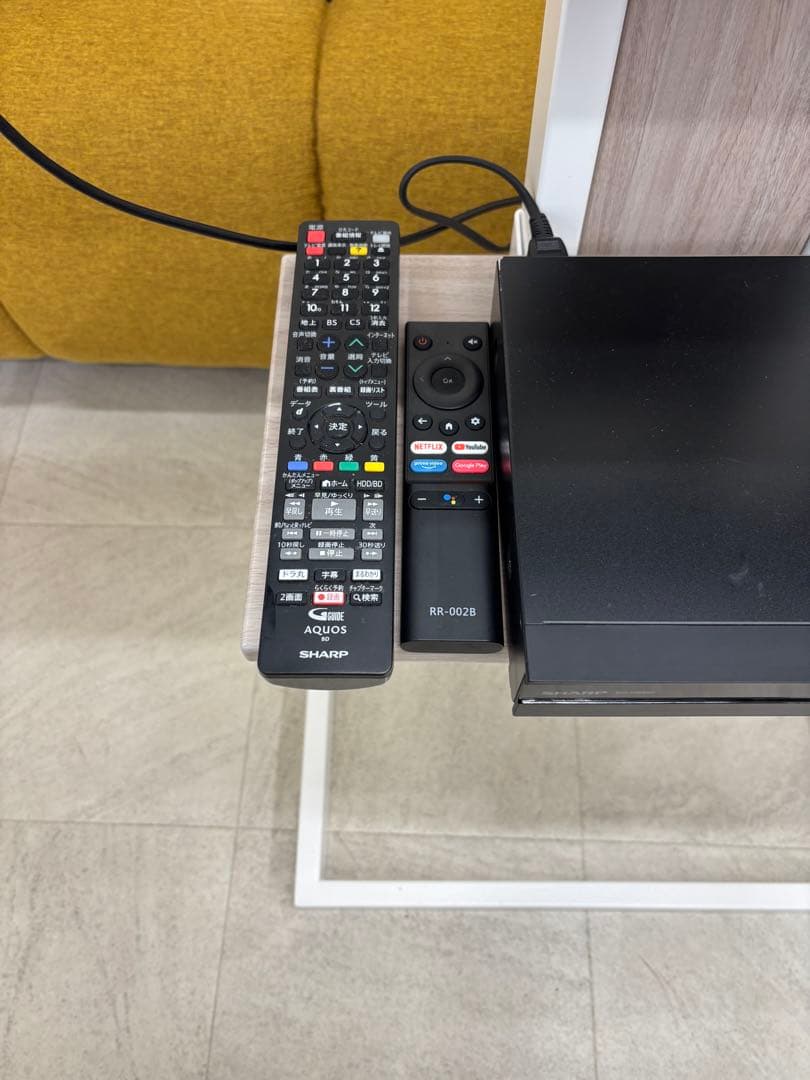 ハヤミ工産 TVラック + ORION液晶テレビ SAFH401 + ブルーレイ