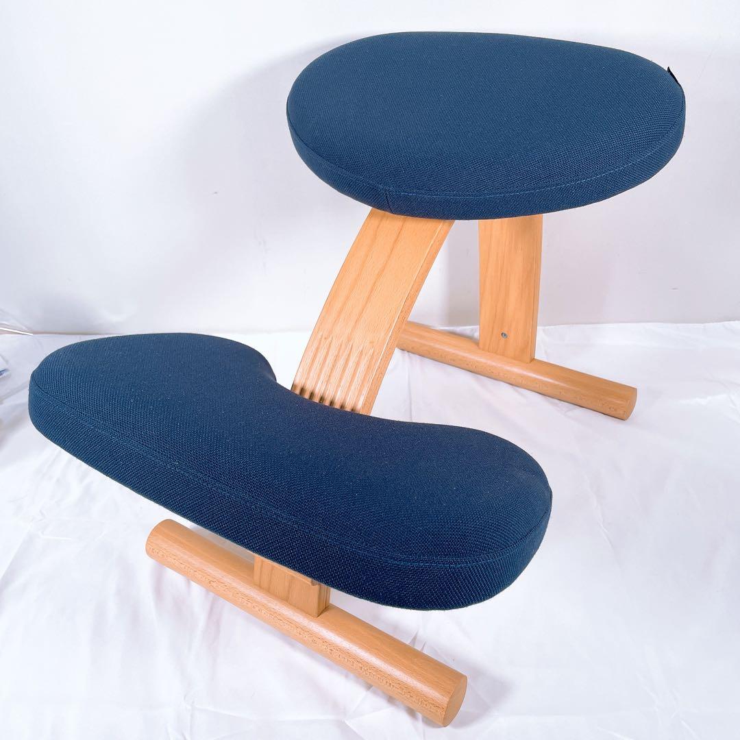 【美品】 サカモトハウス バランスチェア バランスイージー 姿勢矯正 学習椅子