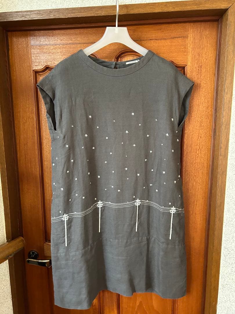 mina perhonen 伊勢丹限定　ユキノヒ　ホシハナ　ワンピース