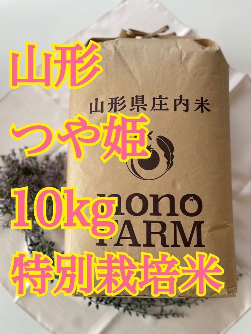 つや姫　10kg 山形　令和7年　特別栽培米