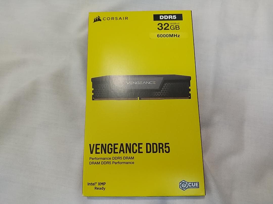 CORSAIR DDR5-6000 32GB （16GB×2）