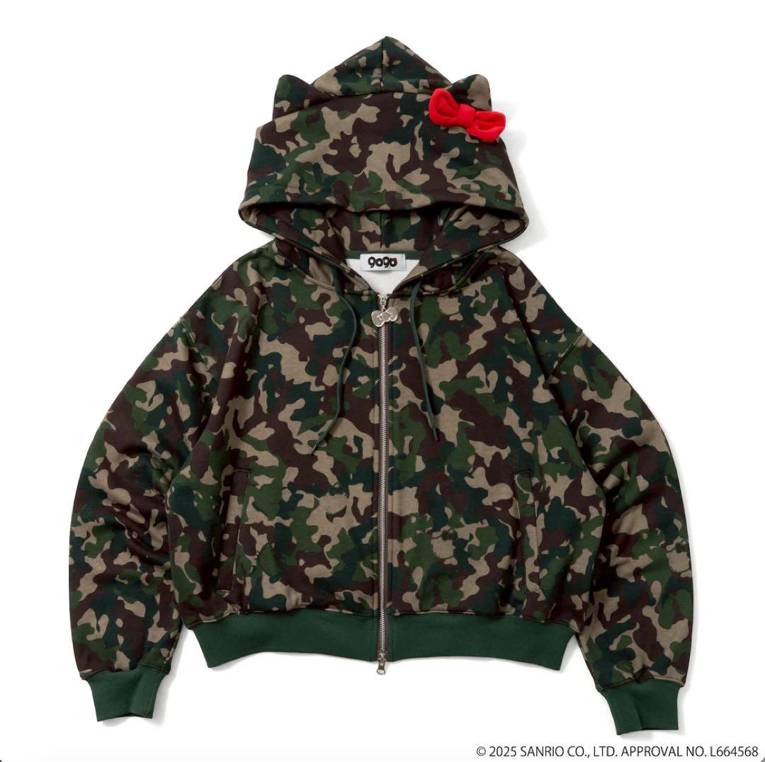 HELLO KITTY x 9090girl パーカー キティ