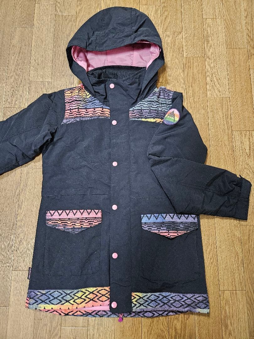 美品 キッズ スノーボードウェア スノボウェア スキーウェア 上下セット L