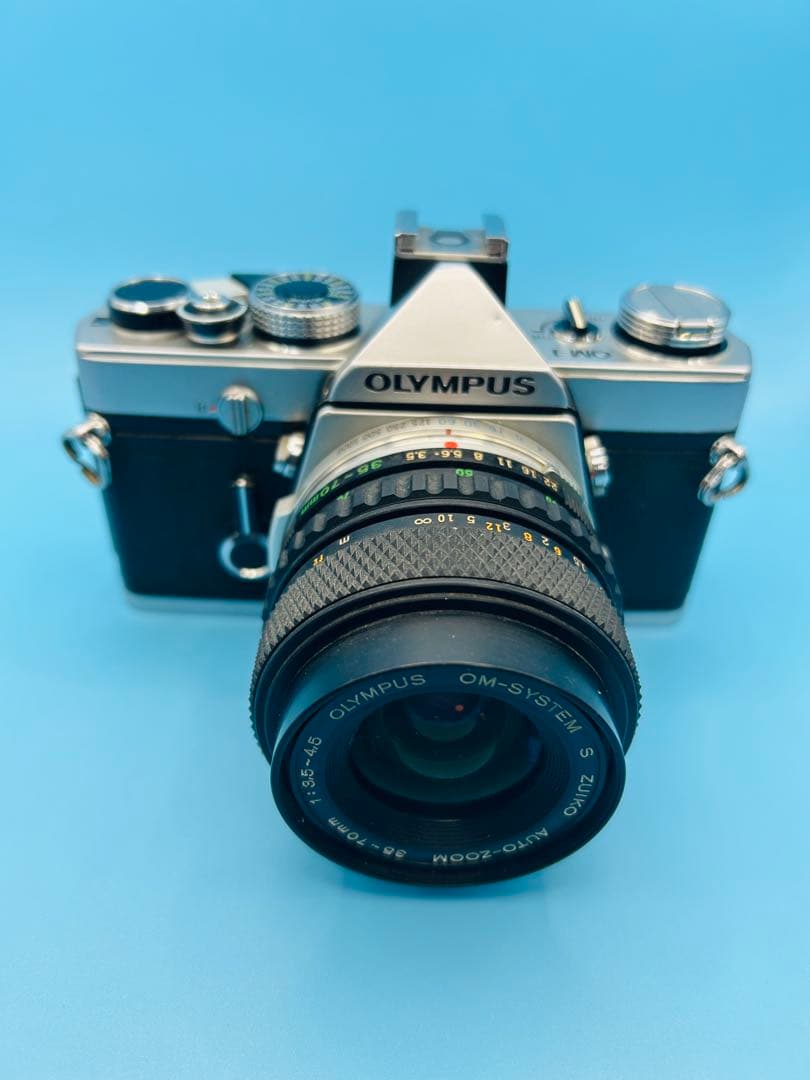 OLYMPUS OM-1 初期MD以前のモデル35〜70mmレンズ付き美品