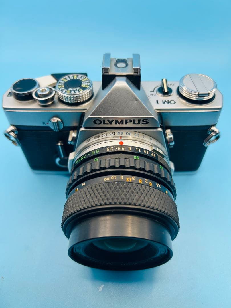 OLYMPUS OM-1 初期MD以前のモデル35〜70mmレンズ付き美品