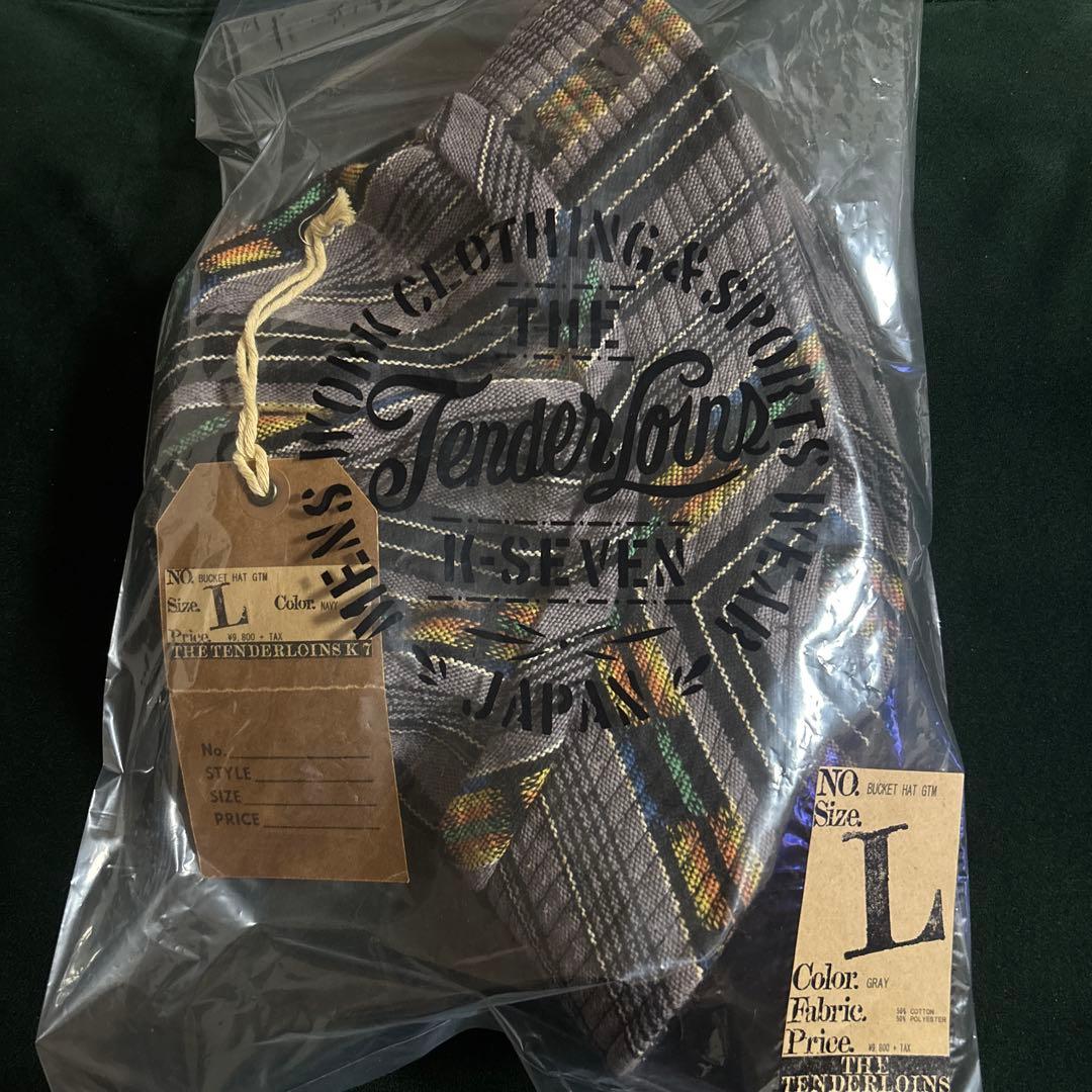 TENDERLOIN GTM バケットHAT L size 色・グレー