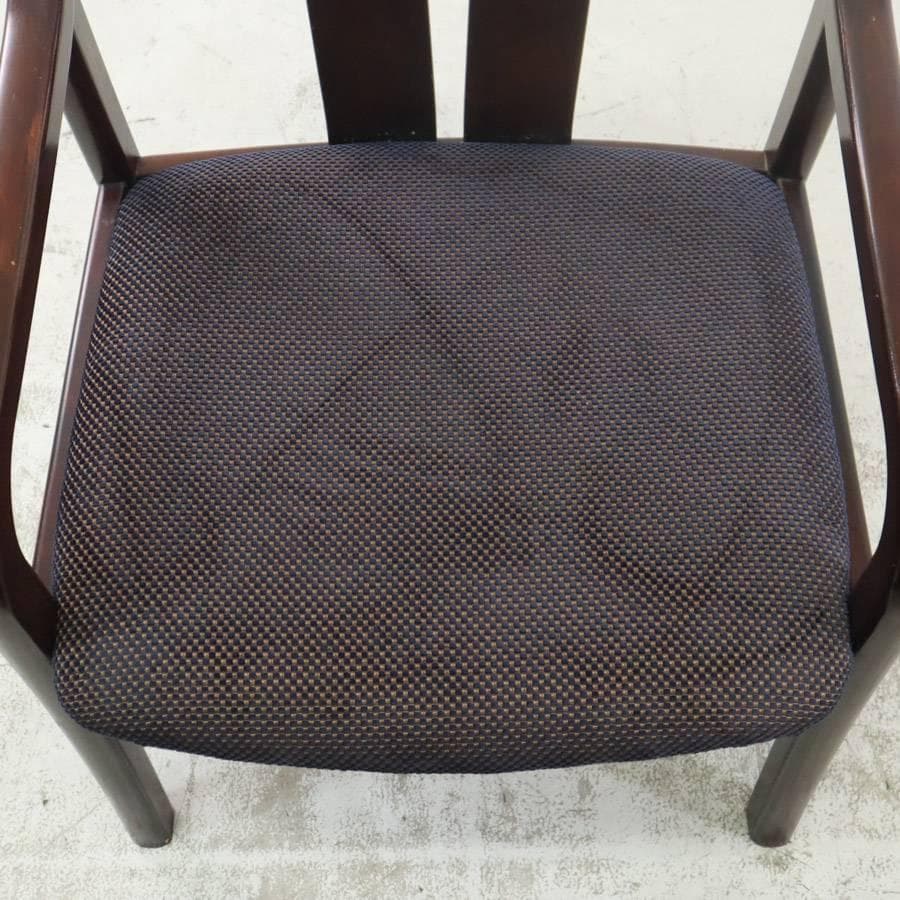 オールドカリモク ダイニングチェア アームチェア 曲木 ビンテージ 4