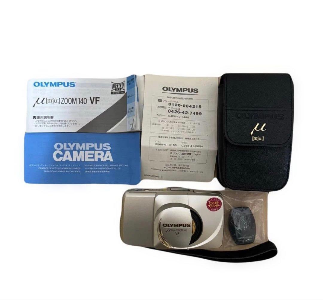 OLYMPUS μ mju ZOOM 140 VF コンパクトカメラ