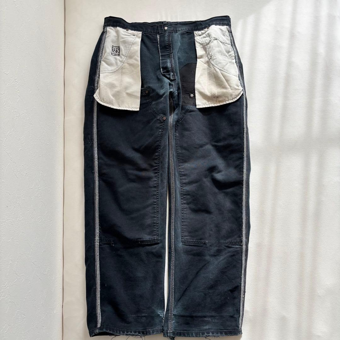 （専用）Carhartt /カーハート USA製 ダブルニー ブラック