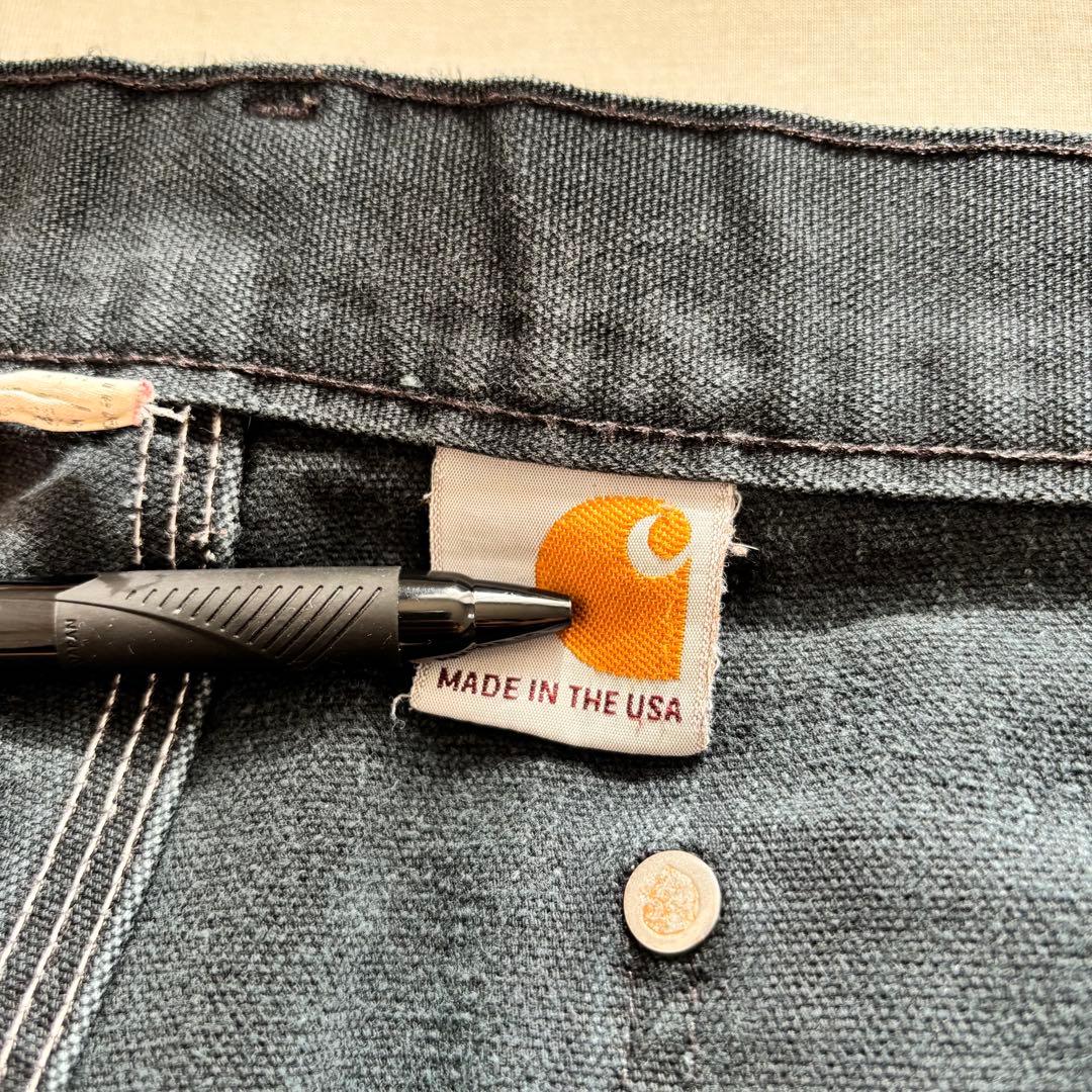 （専用）Carhartt /カーハート USA製 ダブルニー ブラック